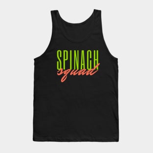 Spinach Squad Veg Vegan Gift Tank Top